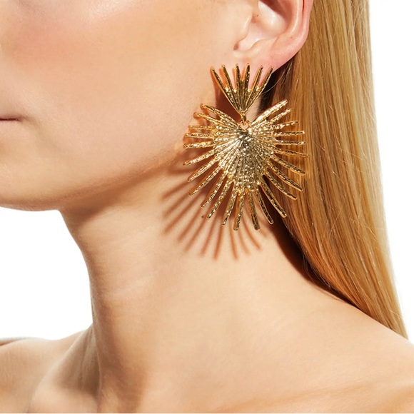Zara Jewelry - Gold Radiation earrings